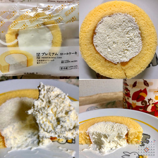 「ローソン Uchi Cafe’ SWEETS プレミアムロールケーキ」のクチコミ画像 by マロンまろんさん
