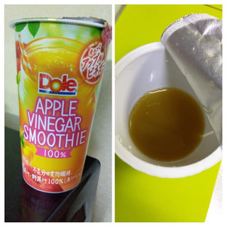 「Dole APPLE VINEGAR SMOOTHIE カップ180g」のクチコミ画像 by minorinりん さん