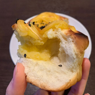 「Pasco 国産小麦のスイートポテトなパン 袋1個」のクチコミ画像 by すずしろさん