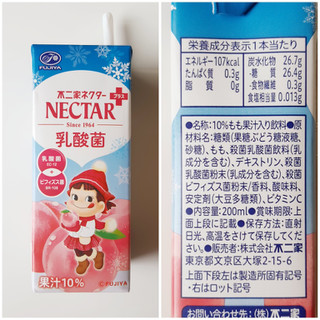 「不二家 ネクター＋乳酸菌 パック200ml」のクチコミ画像 by MAA しばらく不在さん