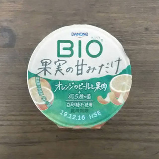 「ダノン ビオ 果実の甘みだけ オレンジのピールと果肉 カップ90g」のクチコミ画像 by 永遠の三十路さん