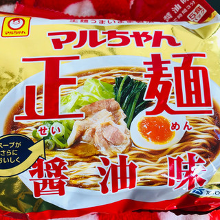 「マルちゃん マルちゃん正麺 醤油味 袋105g×5」のクチコミ画像 by みかづきさん