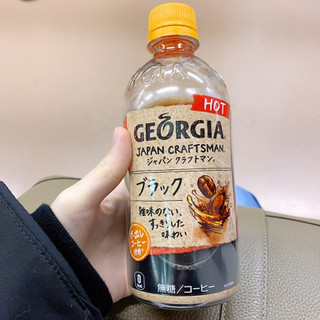 「ジョージア ジャパン クラフトマン ブラック HOT ペット440ml」のクチコミ画像 by Yulikaさん