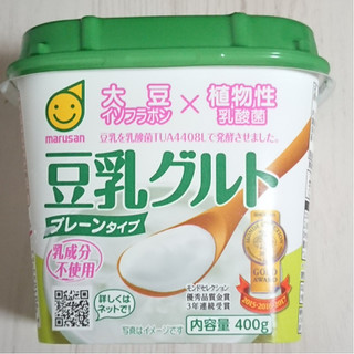 「マルサン 豆乳グルト プレーンタイプ カップ400g」のクチコミ画像 by ぺりちゃんさん
