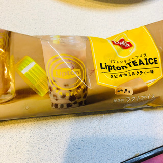 「リプトン リプトンティーアイス タピオカミルクティー味 袋85ml」のクチコミ画像 by みかづきさん