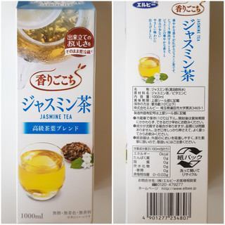 「エルビー 香りごこち ジャスミン茶 パック1000ml」のクチコミ画像 by MAA しばらく不在さん