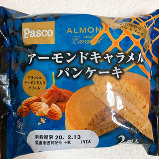 「Pasco アーモンドキャラメルパンケーキ 袋2個」のクチコミ画像 by まろりんぱさん