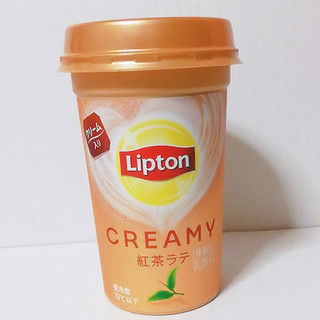 「リプトン CREAMY 紅茶ラテ カップ240ml」のクチコミ画像 by ミヌゥさん