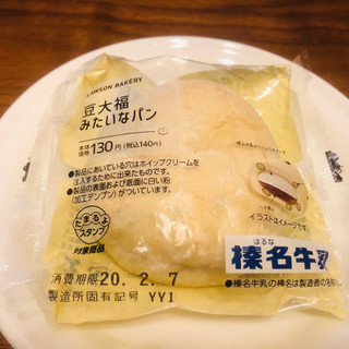 「ローソン 豆大福みたいなパン」のクチコミ画像 by Memoさん