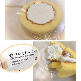 「ローソン Uchi Cafe’ SWEETS プレミアムロールケーキ」のクチコミ画像 by もぐミさん