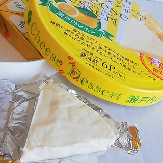 「Q・B・B スウィーツ好きのためのチーズデザート 瀬戸内レモン 箱6個」のクチコミ画像 by ミヌゥさん
