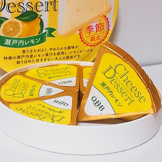「Q・B・B スウィーツ好きのためのチーズデザート 瀬戸内レモン 箱6個」のクチコミ画像 by ミヌゥさん