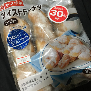 「ヤマザキ ドーナツステーション ツイストドーナツ シュガー 袋3個」のクチコミ画像 by まえ子んさん