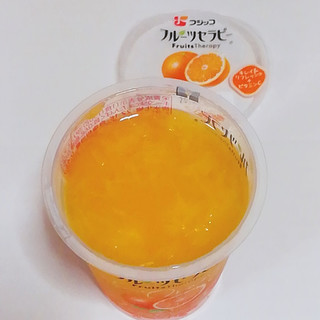 「フジッコ フルーツセラピー バレンシアオレンジ カップ160g」のクチコミ画像 by ミヌゥさん