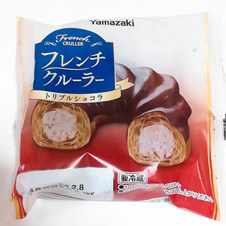 「ヤマザキ フレンチクルーラー トリプルショコラ 袋1個」のクチコミ画像 by ミヌゥさん