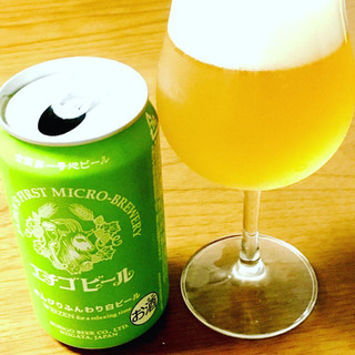 「エチゴビール のんびりふんわり白ビール 缶350ml」のクチコミ画像 by ビールが一番さん