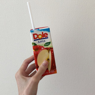 「Dole アップル100％ パック200ml」のクチコミ画像 by ヘルシーさん