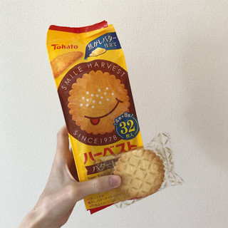 「東ハト ハーベスト バタートースト 袋12.5g×8」のクチコミ画像 by ヘルシーさん