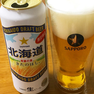 「サッポロ 北海道奇跡の麦きたのほし 缶500ml」のクチコミ画像 by ビールが一番さん