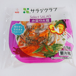 「サラダクラブ 水菜や大根 パック68g」のクチコミ画像 by ぺりちゃんさん