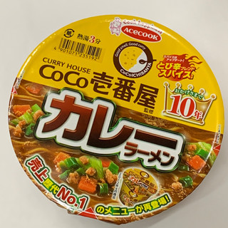 「エースコック CoCo壱番屋監修 カレーラーメン カップ108g」のクチコミ画像 by PakuPakuマシーンさん