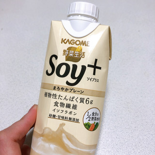 「カゴメ 野菜生活 Soy＋ まろやかプレーン パック330ml」のクチコミ画像 by つなまよねーずさん