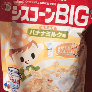 「日清シスコ シスコーンBIG バナナミルク味 袋190g」のクチコミ画像 by まえ子んさん