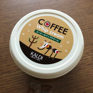 「カルディ オリジナル コーヒーホイップクリーム カップ110g」のクチコミ画像 by おかはるちゃんさん