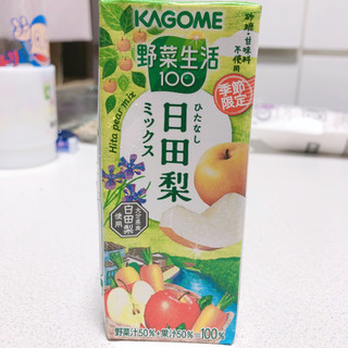 「カゴメ 野菜生活100 日田梨ミックス パック195ml」のクチコミ画像 by つなまよねーずさん