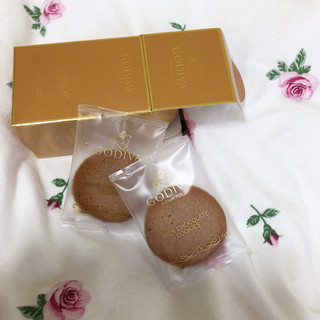 「ゴディバ ミルクチョコレートクッキー 箱5枚」のクチコミ画像 by ヘルシーさん