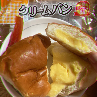 「ヤマザキ 2色パン チョコ＆クリーム 袋1個」のクチコミ画像 by もぐミさん