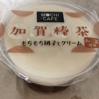 「徳島産業 モチカフェ 加賀ほうじ茶 もちもち団子とクリーム」のクチコミ画像 by まえ子んさん