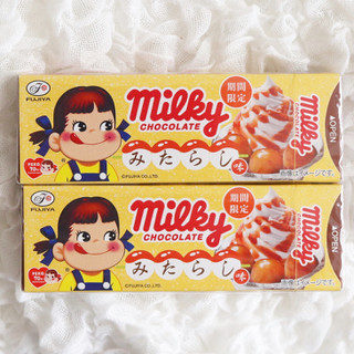 「不二家 ミルキーチョコレート みたらし味 箱10枚」のクチコミ画像 by Yulikaさん