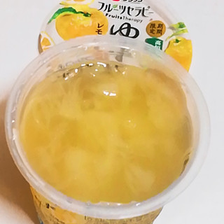 「フジッコ フルーツセラピー ゆず レモン果肉入り カップ150g」のクチコミ画像 by ミヌゥさん