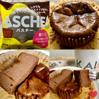 「ローソン Uchi Cafe’ SWEETS バスチー バスク風ショコラチーズケーキ」のクチコミ画像 by マロンまろんさん
