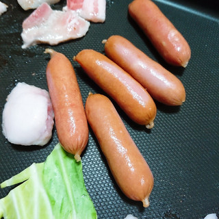 「九食 ポークチキンとウインナー 袋230g」のクチコミ画像 by ぺりちゃんさん
