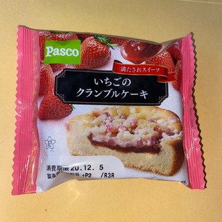 「Pasco いちごのクランブルケーキ 袋1個」のクチコミ画像 by 炭水化物の佐内さん