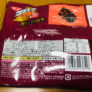 「有楽製菓 ブラックサンダー ミニバー ガトーショコラ 袋160g」のクチコミ画像 by Memoさん