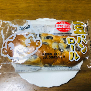 「シライシパン 豆パンロール 袋1個」のクチコミ画像 by Memoさん