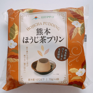 「らくのうマザーズ 熊本ほうじ茶プリン カップ70g×4」のクチコミ画像 by ぺりちゃんさん