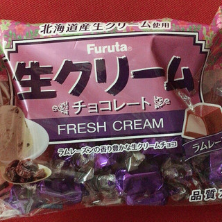 「フルタ 生クリームチョコレート ラムレーズン 袋20個」のクチコミ画像 by まえ子んさん