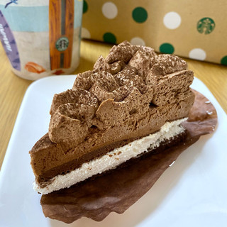 「スターバックス クラシックチョコレートケーキ」のクチコミ画像 by ちいぼうさん
