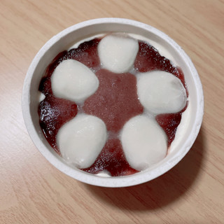 「井村屋 やわもちアイス つぶあんミルク カップ140ml」のクチコミ画像 by メープルナッツさん