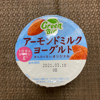 「ポッカサッポロ Green Bio アーモンドミルクヨーグルト カップ100g」のクチコミ画像 by ちいぼうさん