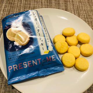 「ブルボン PRESENT for ME シュガーバタークッキー 袋30g」のクチコミ画像 by Memoさん