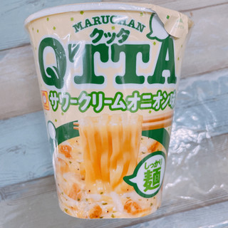 「マルちゃん QTTA サワークリームオニオン味 カップ87g」のクチコミ画像 by ぺりちゃんさん