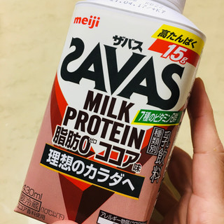 「ザバス MILK PROTEIN 脂肪0 ココア味 パック430ml」のクチコミ画像 by green_appleさん