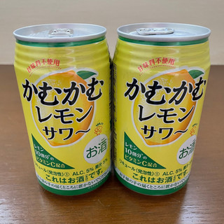 「三菱食品 かむかむレモンサワー 缶350ml」のクチコミ画像 by わたあめりさん