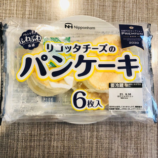 「ニッポンハム シュクレカフェ リコッタチーズのパンケーキ 袋6枚」のクチコミ画像 by Memoさん