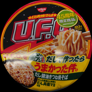 「日清食品 日清焼そばU.F.O. だし醤油きつね焼そば カップ112g」のクチコミ画像 by tddtakaさん